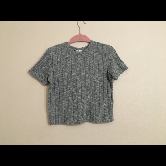 Zara Trafaluc Crop Top Sz Medium - Picture 5 of 8